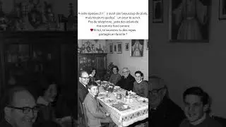 #nostalgie #sujet de table #famille
