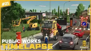 🚧 High-Altitude Tree Removal Near the Construction Yard | FS25 Polesine 🌲