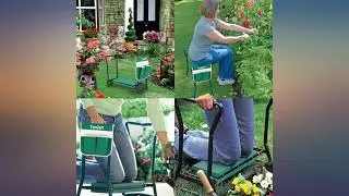 TomCare Garden Kneeler Seat Garden Bench Garden Stools Foldable Stool with Tool Bag review
