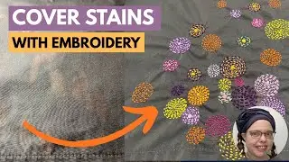 DIY Clothing Repair Hack: Cover Stains with Embroidery