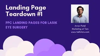 [Landing Page Teardown] LASIK Industry PPC Landing Page