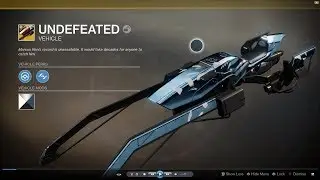First ever look at the exotic Crimson Days Sparrow - The Undefeated Sparrow