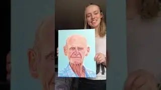 My Realistic Painting Process! Why I Love Painting Colourful Portraits