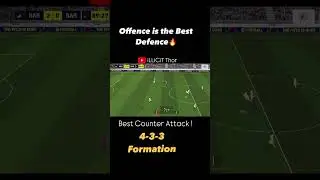 Offence is the Best Defence in efootball 2025 #efootballmobile #football #fifa #attackingfootball