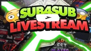 SUB4SUB LIVESTREAM ! GAIN ACTIVE SUBS FAST AND EASY !!! GAIN LIVE SHOUTOUT
