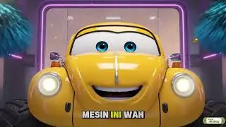 tropical storm, bee's journey in african land #car #cars #film #shortvideo #animation 