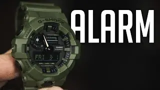Как установить будильник на Casio G-Shock