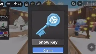Claiming Snow Key (#11) in Roblox: Murder Mystery 2