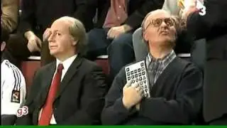 Nuñez a la Romareda amb Jaume Roures (Crackovia)