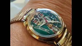 1970 Accutron Spaceview watch 214 very nice Bulova shop find