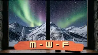 Aurora Borealis - Northen Lights View - Window Frame - 10 Hours 4K