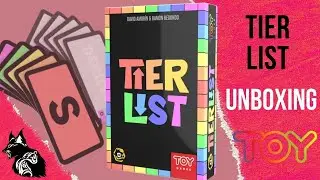 📊 SI TE GUSTAN LAS TIER LIST, ESTE ES TU JUEGO. Unboxing en espa&ntilde;ol