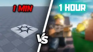 I Made a low gravity game in 1 min vs 10 mins vs 1 HOUR !