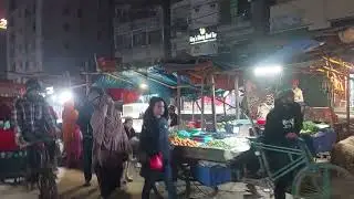 রাতের শহর। 