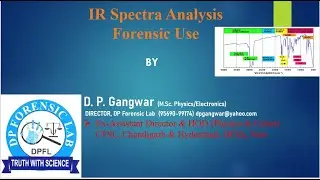 IR Spectra Analysis forensic use