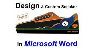 Sneaker Art: The Edit Shapes Technique Explained #5 #msoffice #art #sneakerart 
