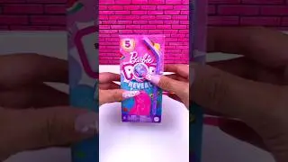 Barbie Pop Reveal Juice Box + Added Slime! 💕 | Satisfying Video ASMR #barbie #unboxing #asmr #shorts