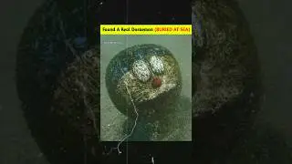 Found A Real Doraemon (BURIED AT SEA) #shorts #youtubeshorts #doraemon #anime