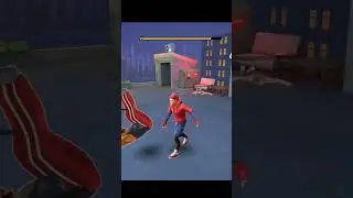 Spider Man 🕷 fight slow motion kick #shorts #spiderman #gameplay