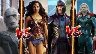Thor vs Magneto| Wonder woman vs ebony maw thanos son #thor #wonderwoman #magneto