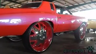 Outrageous Pink 76 Monte Carlo on 32