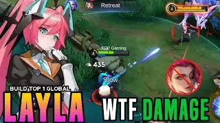 LAYLA BEST BUILD FOR INTENSE MATCH!! - Build Top Global Layla 2024 ~ MLBB