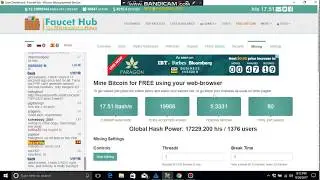Free Mining Faucet Hub No Investment
