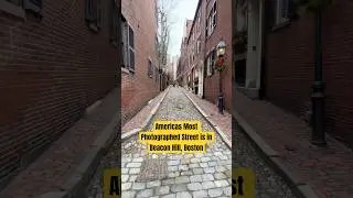 America&rsquo;s Most Photographed Street - Acorn Street in Beacon Hill. #Boston #Architect #Architecture