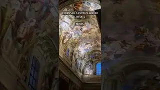 Chiesa di Sant'Ignazio di Loyola,Roma#chiese#basilica#chiesacattolica#iglesia#kirche#church#shorts
