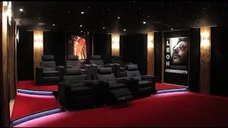 Système D-BOX de mouvement des fauteuils dans un luxueux Home Cinema Privé by VOTRE CINEMA