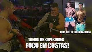 Strong Day #08: Treino completo de superiores com foco em costas com atleta Diogo Lacerda.