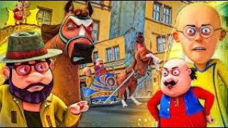Motu Patlu | Germany Chariot Race Madness | Hindi Cartoon for Kids