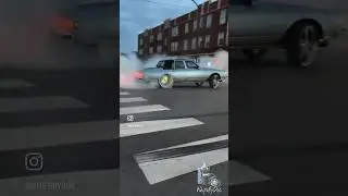 Whips By Doc Catch Playboy Geezy pulling up Doing a 360 N His Pro Charged Box Chevy