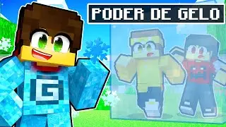 GUIHH tem PODERES de GELO no Minecraft