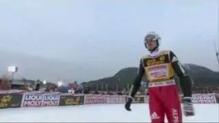 Simon Ammann 143,5m (new hill record) @ Garmisch-Partenkirchen 2010