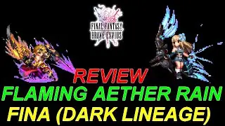[FFBE  GL Version] REVIEW : RAIN &Eacute;THER FLAMBOYANT (LS 500%) & FINA DE LA LIGN&Eacute;E OBSCURE : 2 MONSTRES