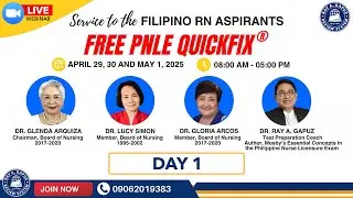 Free NLE / PNLE Gapuz Review System - Day 1
