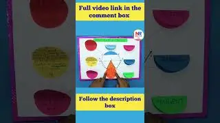 Parts of a Circle working model #maths working model #maths #project #mathsproject #model #viral ⭕