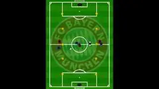 Fussball Software: Bayern Munich Drill for Coaching Off the Ball Movement