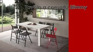 Tavolo a consolle allungabile Slimmy | Arredamento salvaspazio