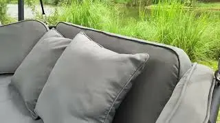 Patio Swing Chair,Outdoor Porch Swing with Adjustable Canopy and Durable Steel Frame for Patio
