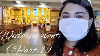 Wedding event |With my choirmate (Trio) |Part 1 |Kaize's Vlog Life