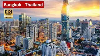 [4K] Bangkok Thailand - Best Places to Visit [HDR 60FPS] #streetwalk