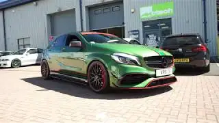 A45 AMG Motech Performance , Remus exhaust , Eibach springs