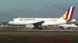 Germanwings A319 (new livery) {D-AGWC} at London Heathrow Airport