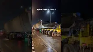 Agra Metro latest work update | Full Speed Work 🔧