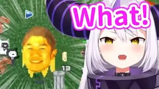 Laplus's Reaction To Seeing Golden Yagoo On Her First Play Lol [Hololive ENG-SUB]