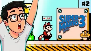 NOS PASAMOS SUPER MARIO BROS 3 EN VIVO 🍄✨