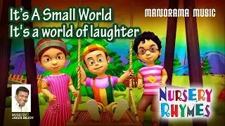 It's a Small World its a world Of Laughter |  English Nursery Rhymes Video | Children Nursery Rhymes