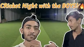 Day 05 | cricket night with the boys 🔥 | fauzan vlogs